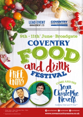 Coventry Food and Drink Festival 2017.Final Poster.
